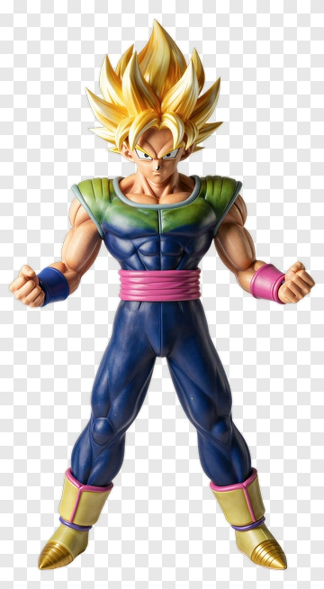 Fictional Character With Spiky Blonde Hair PNG