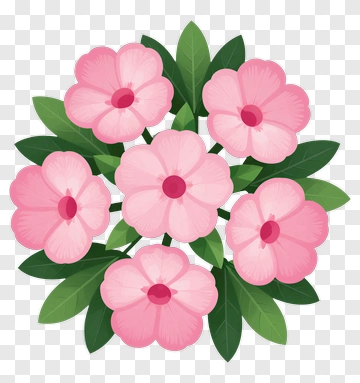 Pink Flower Bouquet PNG