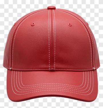 Red Baseball Cap PNG