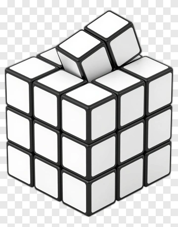 Rubik's Cube Puzzle PNG