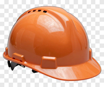 Orange Hard Hat PNG