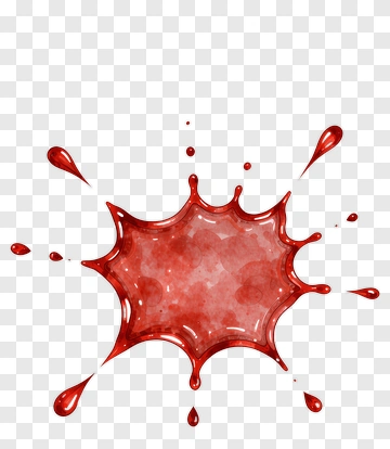 Red Splash Of Liquid PNG
