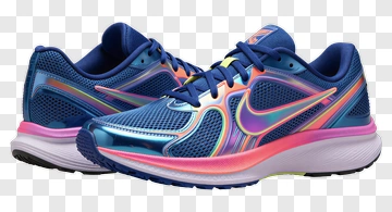 Colorful Nike Running Shoes PNG