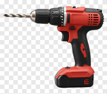 Cordless Electric Drill PNG
