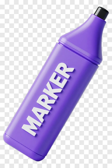 Purple Marker PNG