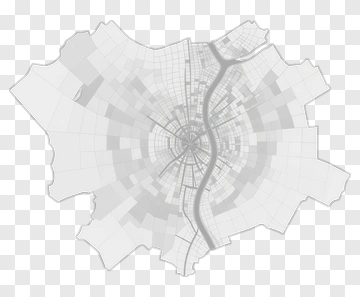 Abstract City Map Design PNG
