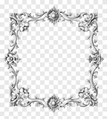 Vintage Decorative Frame PNG