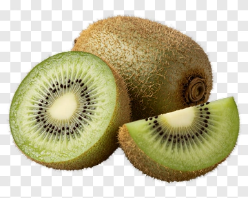 Fresh Kiwi Fruit Slices PNG