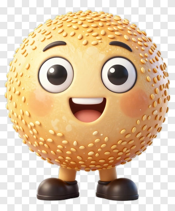Cartoon Character With Smiling Face PNG