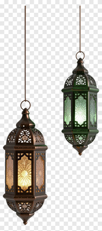 Hanging Lanterns With Intricate Designs PNG