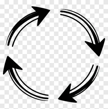 Circular Arrows Icon PNG