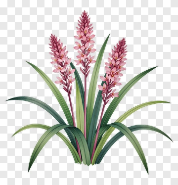 Pink Orchid Plant PNG