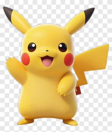 Pikachu Waving Hello PNG