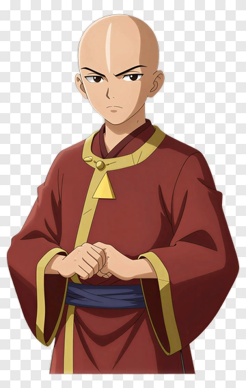 Anime Character In Traditional Robes PNG