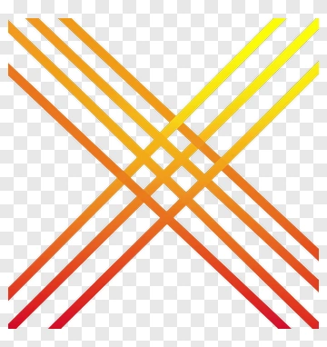 Colorful Gradient Lines PNG