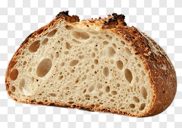 Sourdough Bread Loaf Slice PNG