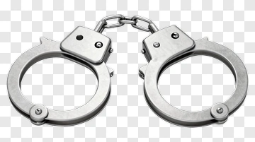Metal Handcuffs PNG