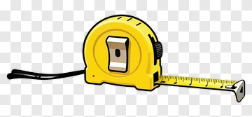Cartoon Tape Measure PNG