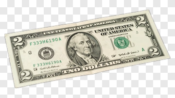 Two Dollar Bill PNG
