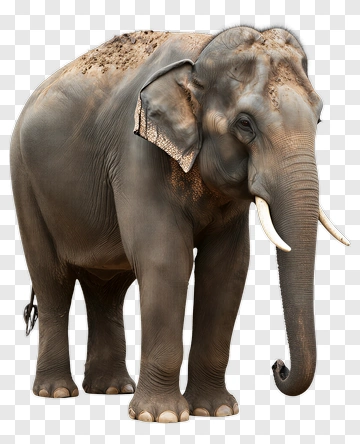 Elephant Standing PNG