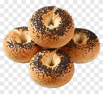 Bagels With Poppy Seeds PNG
