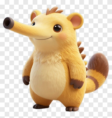 Cartoon Hedgehog Character PNG