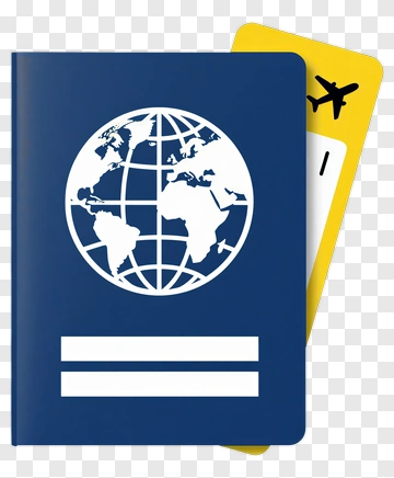 Passport And Boarding Pass PNG