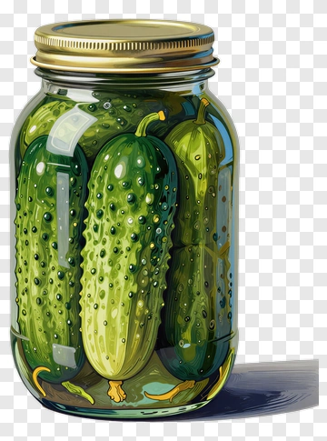 Jar Of Pickles PNG