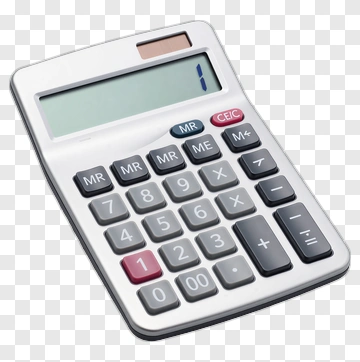 Calculator With Numeric Keypad PNG