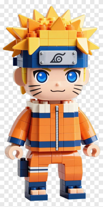 Naruto Uzumaki Figurine PNG