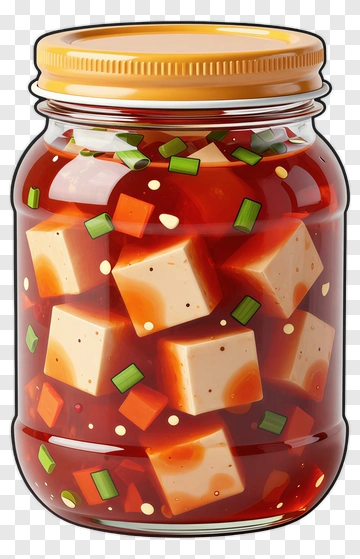 Jar Of Spicy Tofu PNG