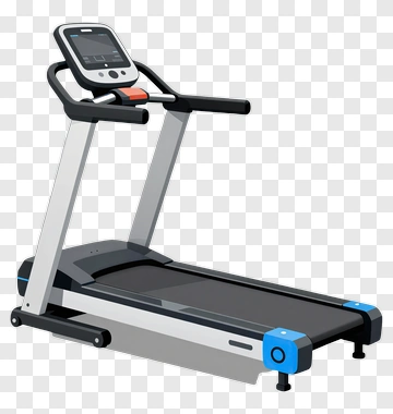 Treadmill With Digital Display PNG
