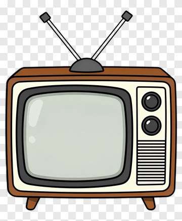 Cartoon Television Set PNG