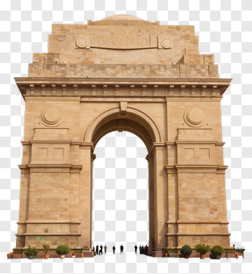 India Gate Monument In New Delhi PNG