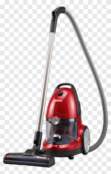 Miele Red Vacuum Cleaner PNG