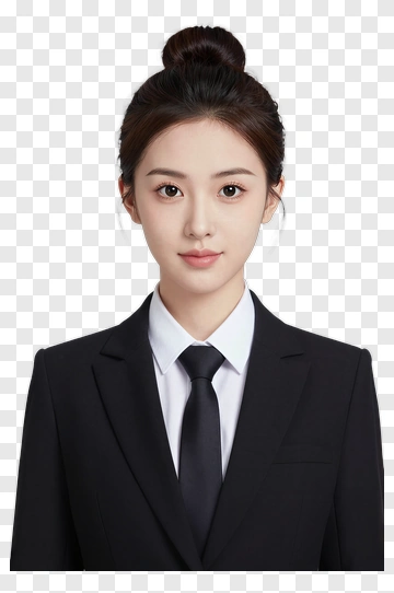 Businesswoman In Formal Attire PNG