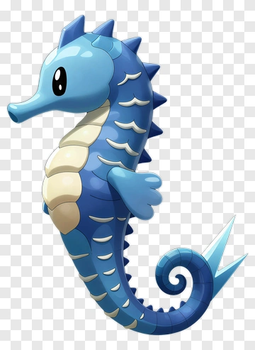 Cartoon Seahorse PNG