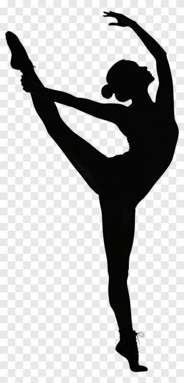 Ballet Dancer In A Graceful Pose PNG