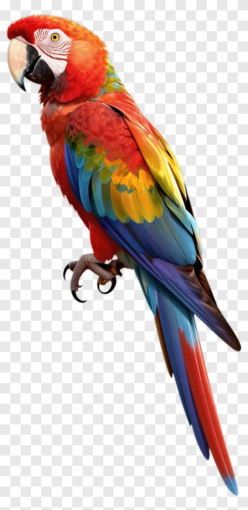 Colorful Parrot PNG
