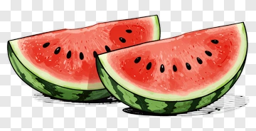 Watermelon Slices PNG