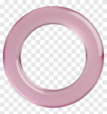 Pink Circular Plate PNG