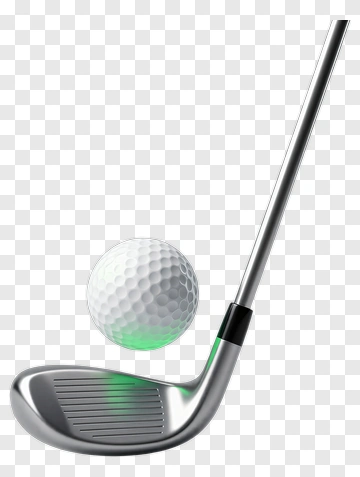 Golf Club And Ball PNG
