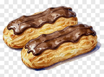 Chocolate Eclairs PNG
