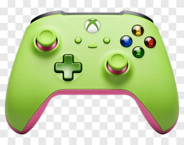 Colorful Xbox Controller PNG