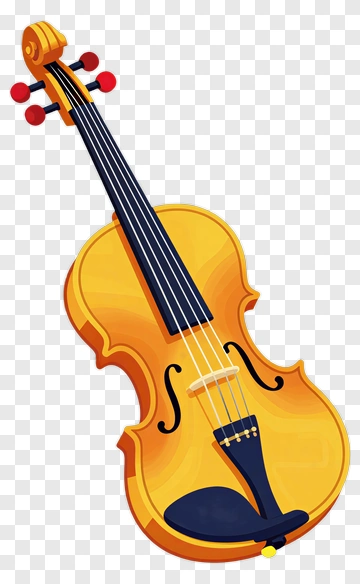 Cartoon Violin PNG