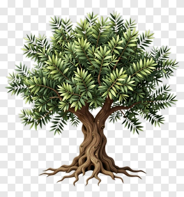 Colorful Tree With Lush Green Leaves PNG