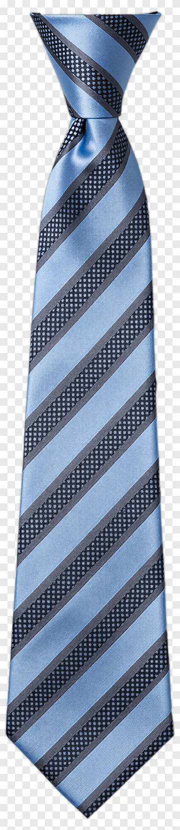 Striped Blue Tie PNG