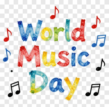 World Music Day Celebration PNG