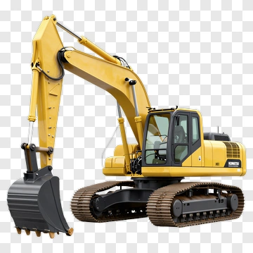 Excavator Machine PNG