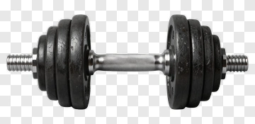 Dumbbell Weight For Strength Training PNG